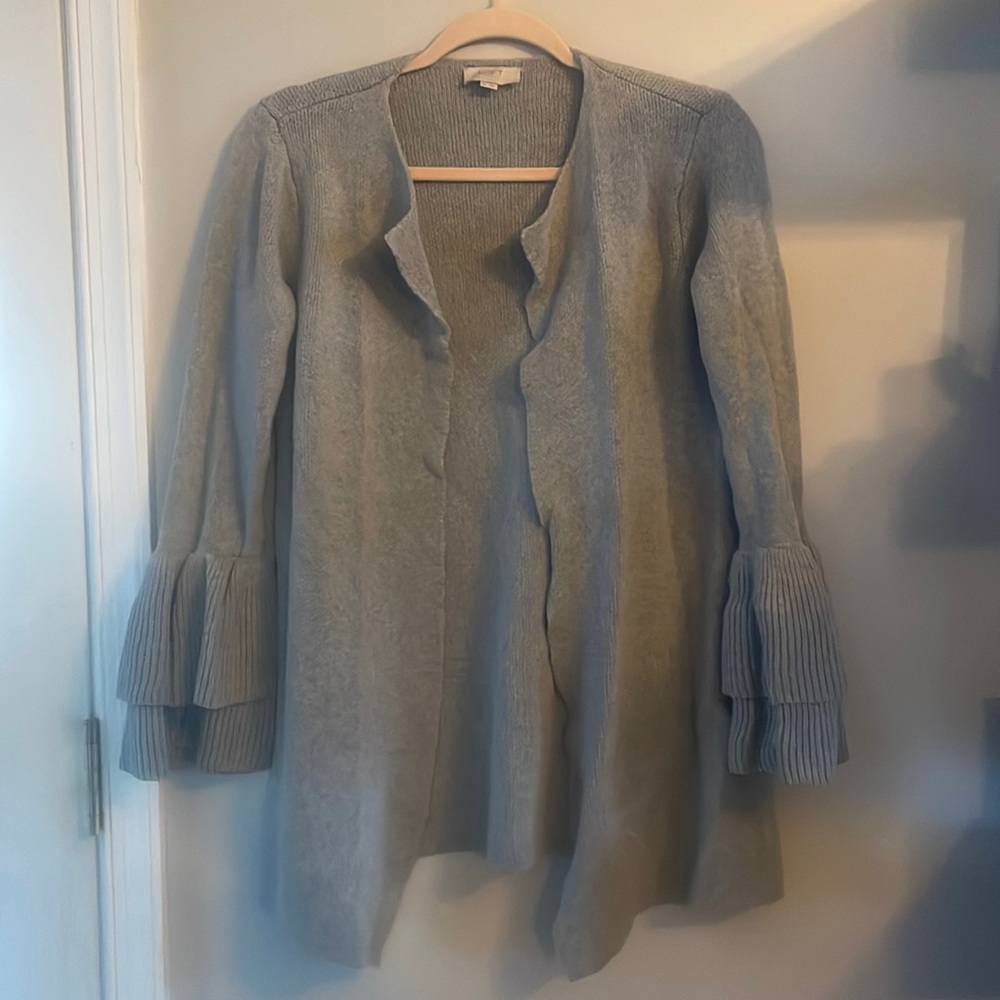 LOFT gray cardigan